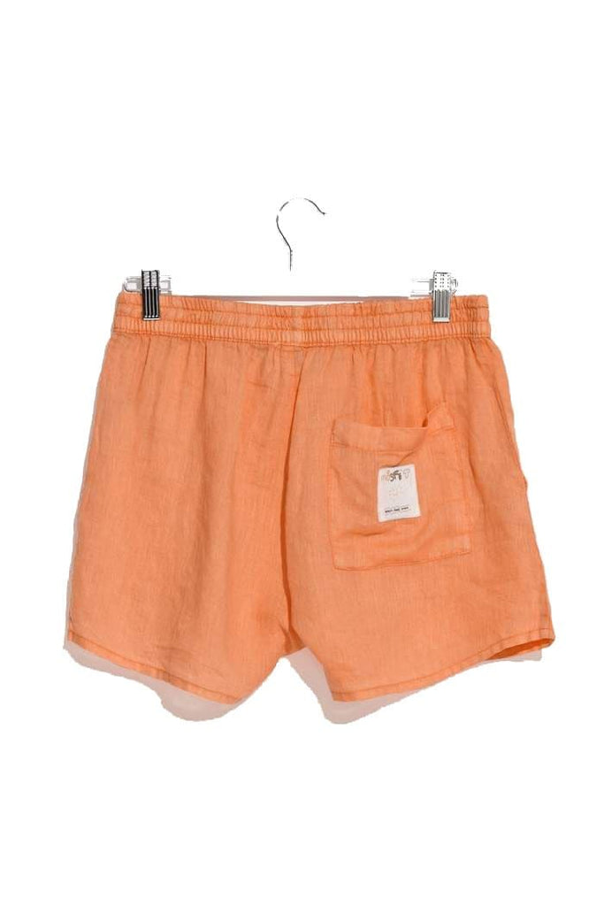 MISFIT APPAREL LADIES SHORTS MISFIT PRUNE BUTTERFLY SHORT - CORAL