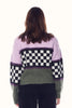 MISFIT APPAREL LADIES SWEATER MISFIT MINISTRY CHUNKY KNIT - LILAC