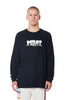 MISFIT APPAREL LONGSLEEVES MISFIT WALL STREET 50/50 L/S TEE - BLACK