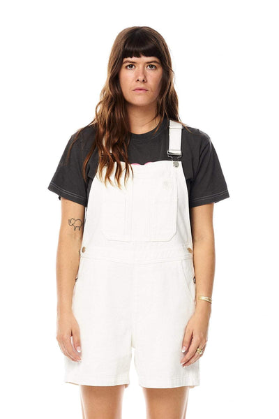 MISFIT APPAREL OVERALLS MISFIT SPECIAL PARTS OVERALL - WHITE
