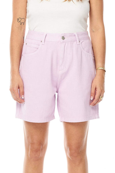 MISFIT APPAREL OVERALLS MISFIT SPECIAL PARTS SHORT - LILAC