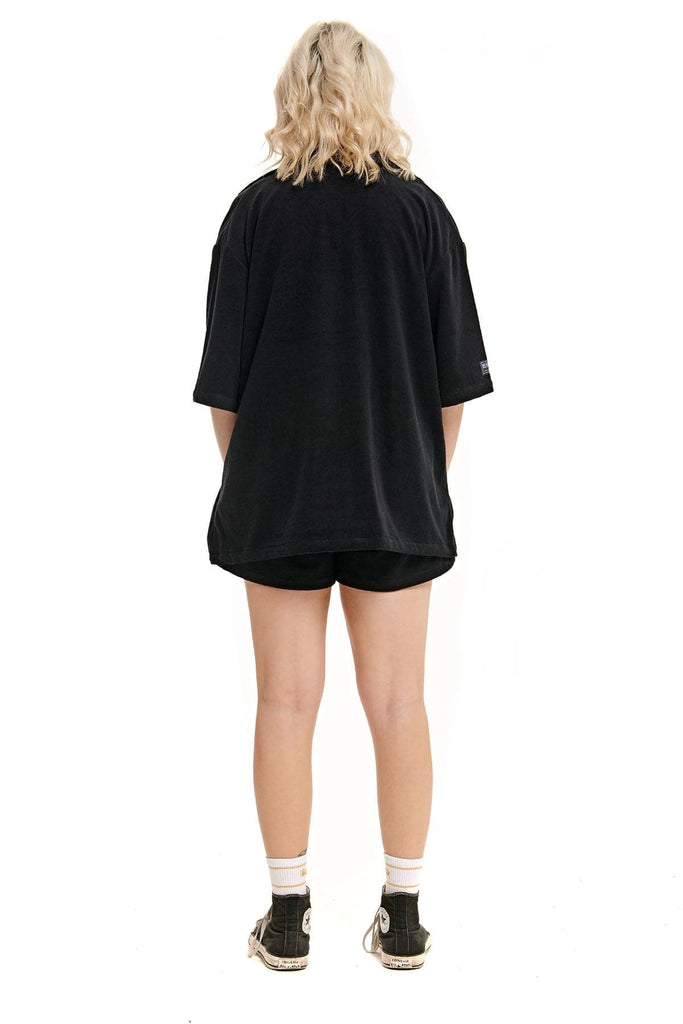 MISFIT APPAREL TOPS MISFIT AUTOMNE SHIRT - BLACK