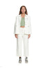 MISFIT APPAREL TRACKPANTS MISFIT MOOD PEAKS WORKERS JACKET - WASHED WHITE