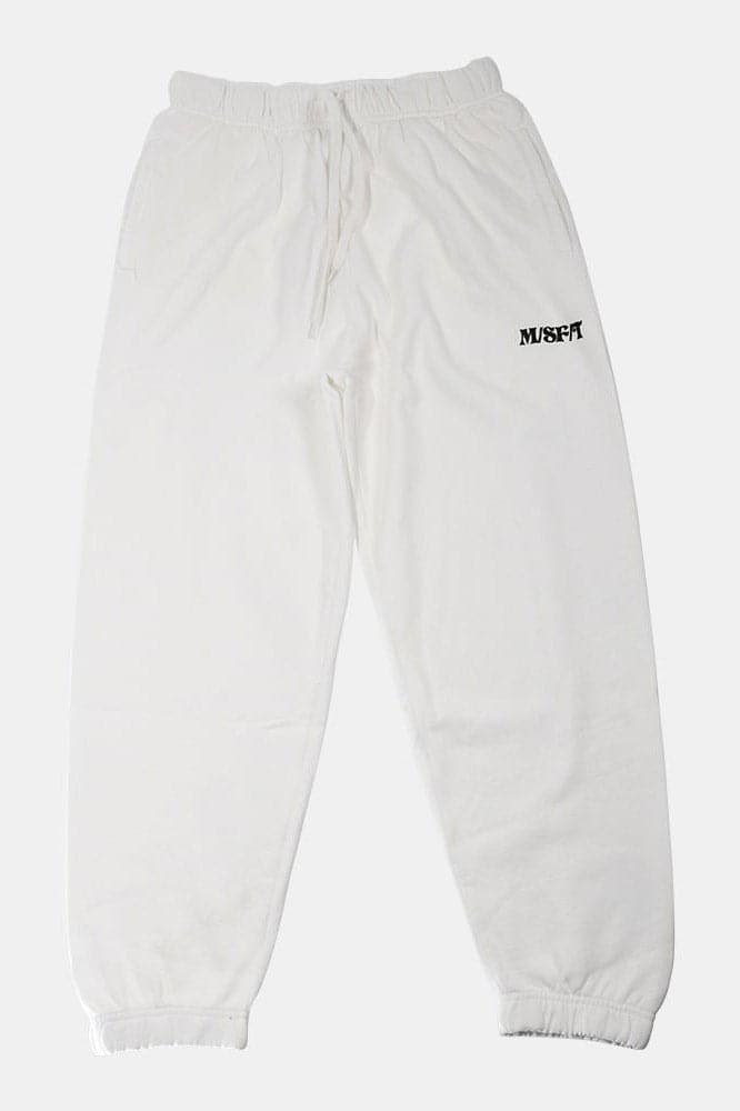 MISFIT APPAREL TRACKPANTS MISFIT TRACKPANT - WASHED WHITE