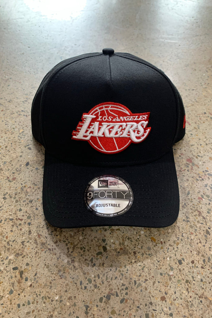 LA Lakers All Day Black 9FORTY A-Frame Trucker Cap