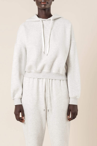 NUDE LUCY HOODIES NUDE LUCY CARTER CLASSIC HOODIE - SNOW MARLE