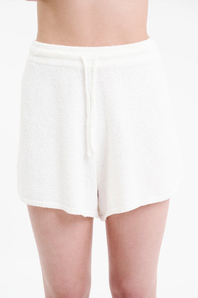 NUDE LUCY LADIES SHORTS NUDE LUCY PAVO KNIT SHORT - SALT