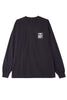 OBEY LONGSLEEVES OBEY EYES ICON 2 L/S TEE - BLACK