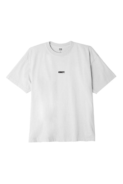 OBEY TEES OBEY BOLD MINI TEE - WHITE