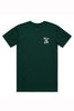 Pretty Rad Store TEES PRS DISTORT TEE - PINE GREEN