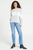 ROLLAS JUMPER ROLLAS SPLIT LOGO SWEATER - GREY MARLE