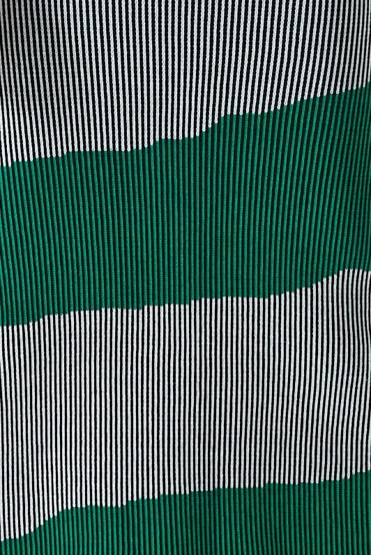 RUE STIIC DRESSES RUE STIIC ANYA KNIT DRESS - FOREST GREEN WHITE