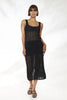 RUE STIIC DRESSES RUE STIIC ERIKA KNIT MAXI DRESS - BLACK