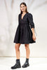 RUE STIIC DRESSES RUE STIIC HUNTER MINI DRESS - BLACK