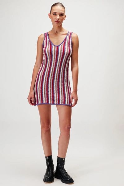 RUE STIIC DRESSES RUE STIIC MOLLY KNIT DRESS - VIOLET MIX