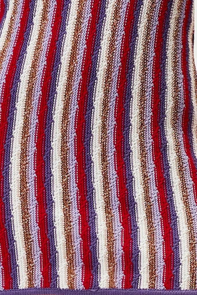 RUE STIIC DRESSES RUE STIIC MOLLY KNIT DRESS - VIOLET MIX