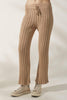 RUE STIIC LADIES PANTS RUE STIIC ZAHARA KNIT PANT - LATTE