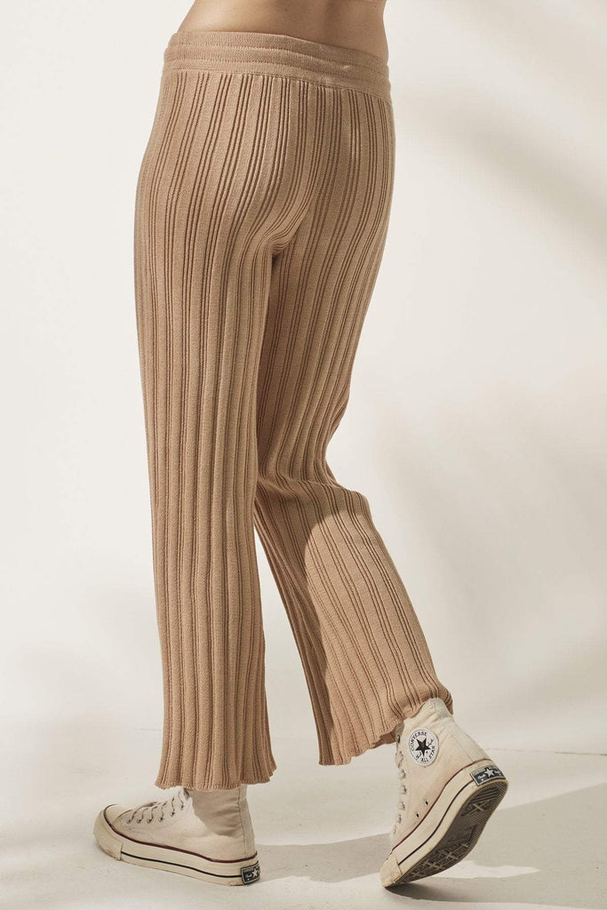 RUE STIIC LADIES PANTS RUE STIIC ZAHARA KNIT PANT - LATTE