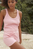 RUE STIIC LADIES SHORTS RUE STIIC EVY KNIT SHORT - PINK