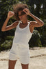 RUE STIIC LADIES SHORTS RUE STIIC EVY KNIT SHORT - WHITE