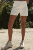 RUE STIIC LADIES SHORTS RUE STIIC EVY KNIT SHORT - WHITE