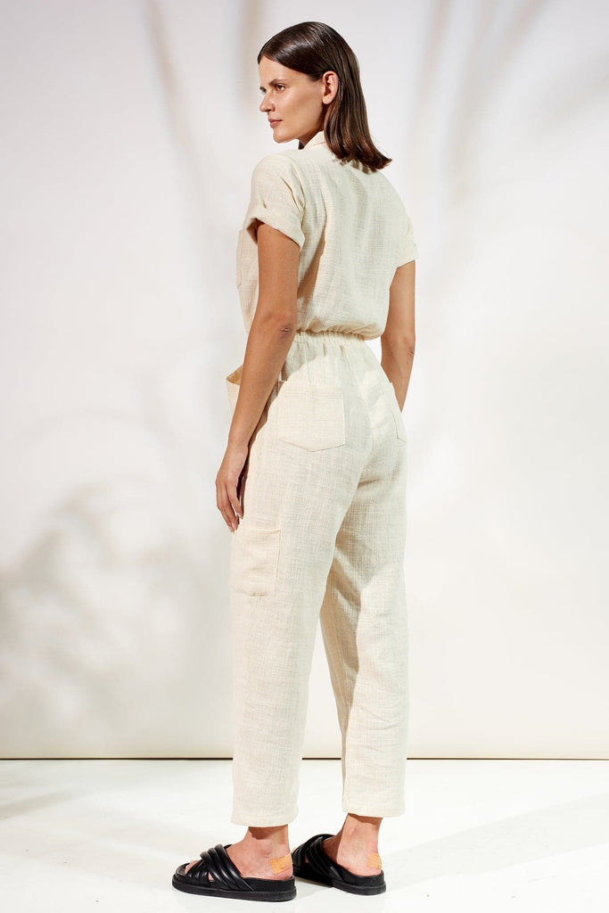 RUE STIIC PLAYSUIT RUE STIIC BEX WORKSUIT - BISCUIT