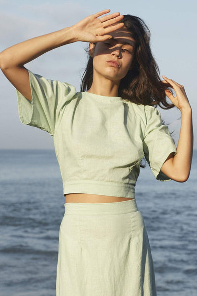 RUE STIIC TOPS RUE STIIC EMBER TOP - SAGE