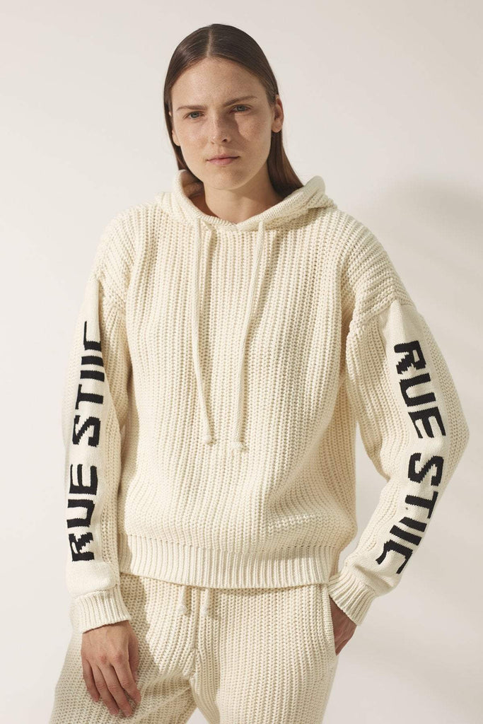 RUE STIIC TOPS RUE STIIC KORI BOMBER - WHITE