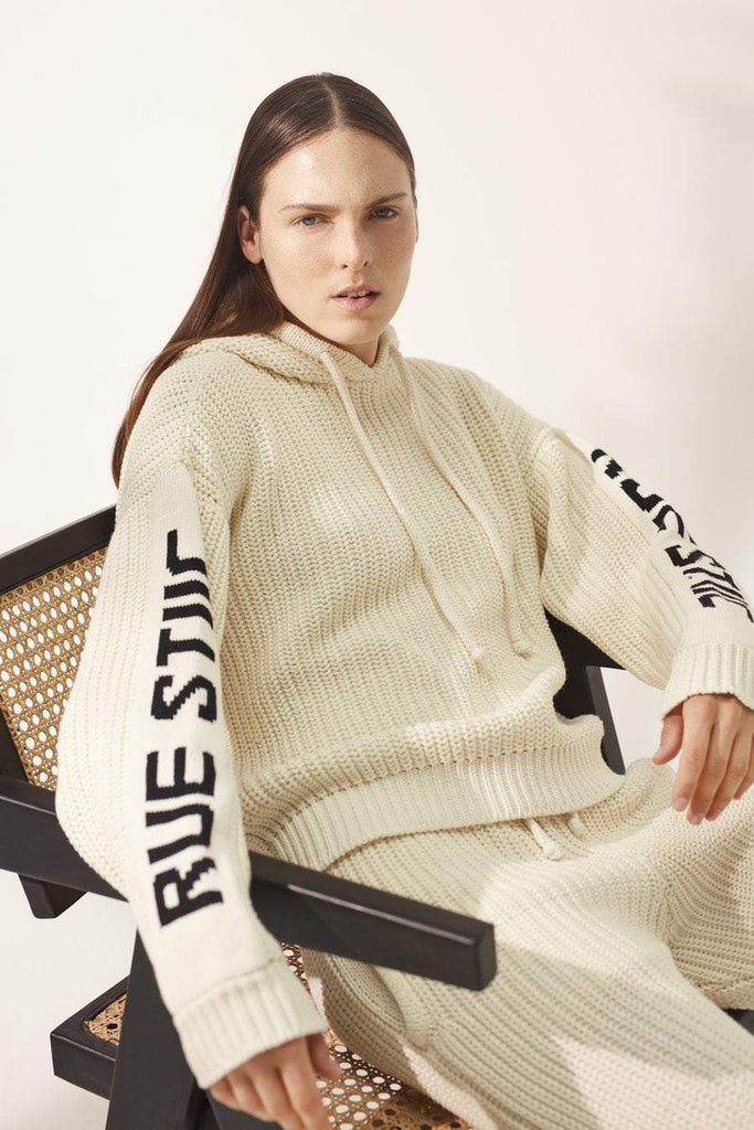 RUE STIIC TOPS RUE STIIC KORI BOMBER - WHITE