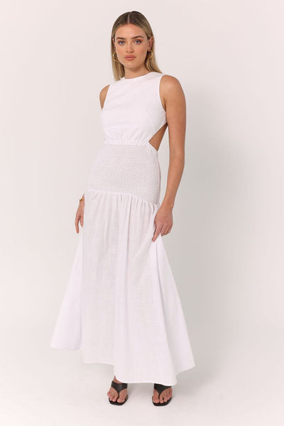 SNDYS DRESSES SNDYS THE LABEL LOTTIE DRESS - WHITE