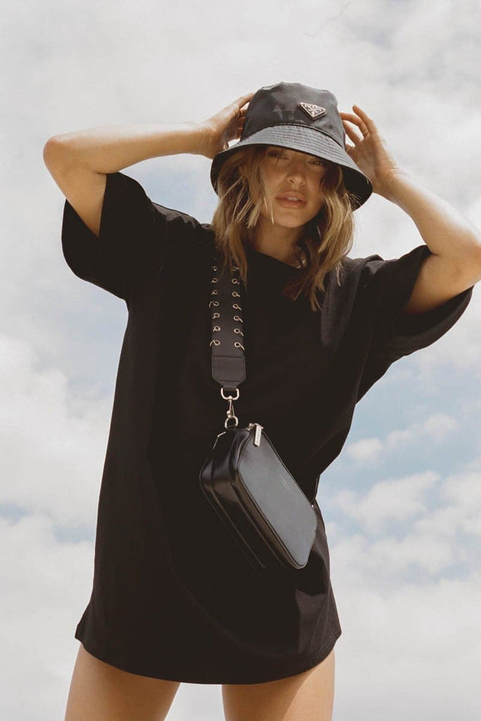 SNDYS TOPS SNDYS THE LABEL NIKO TEE - BLACK