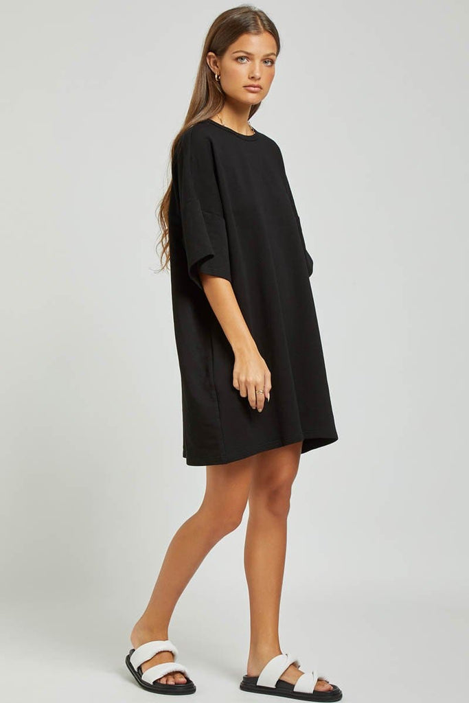SNDYS TOPS SNDYS THE LABEL NIKO TEE - BLACK