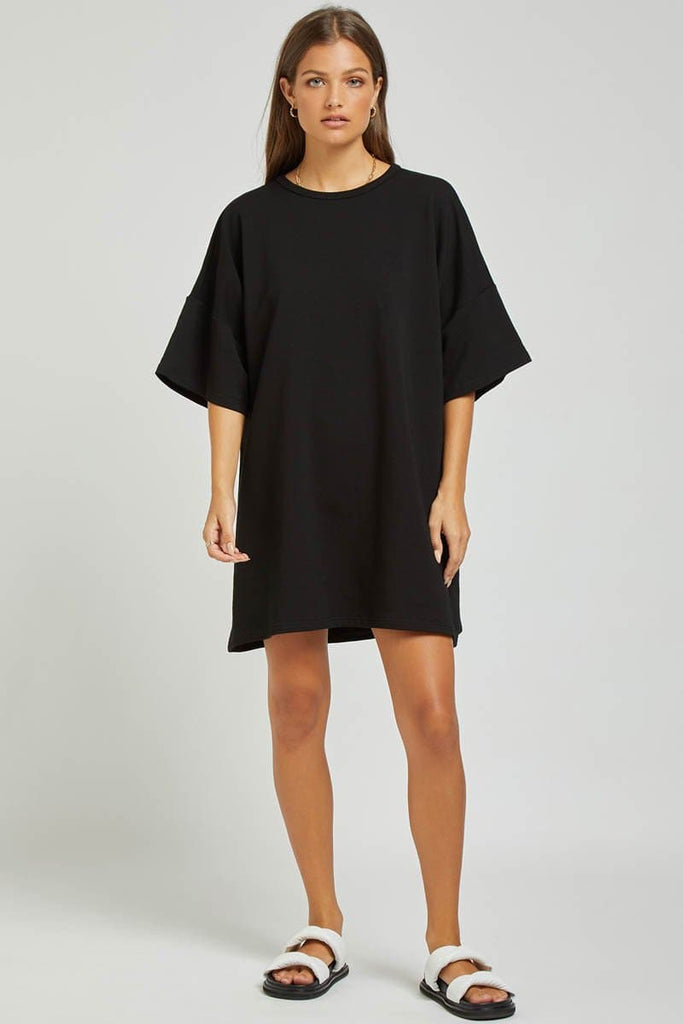 SNDYS TOPS SNDYS THE LABEL NIKO TEE - BLACK