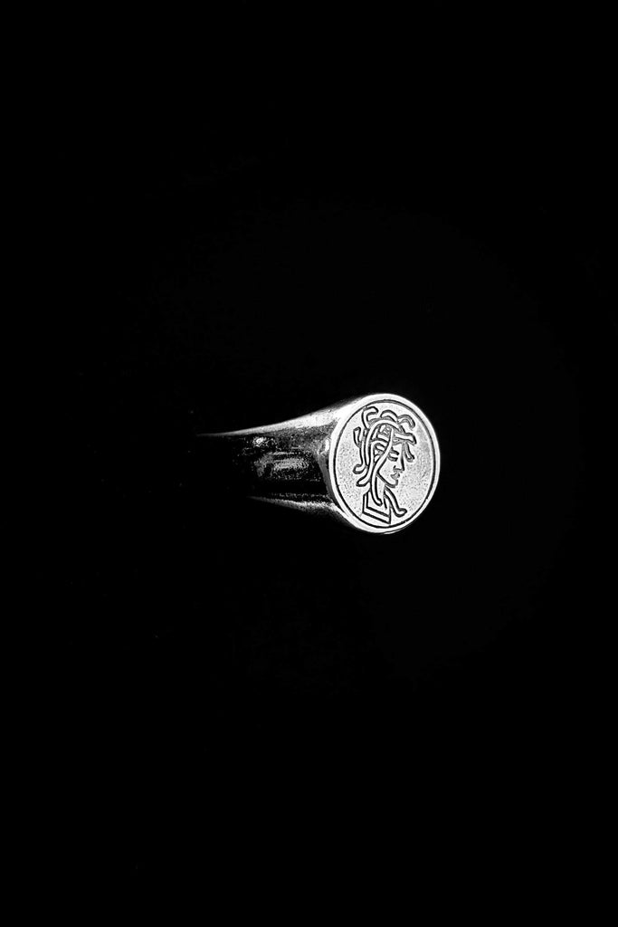 SUE THE BOY JEWELLERY SUE THE BOY MEDUSA RING - 925 STERLING SILVER