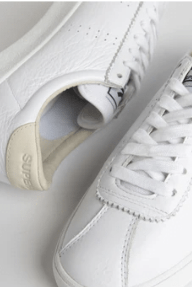 SUPERGA FOOTWEAR SUPERGA 2843 CLUB S COMFORT LEATHER - BEIGE SAND