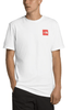 THE NORTH FACE TEES THE NORTH FACE BOX NSE TEE - WHITE/RED