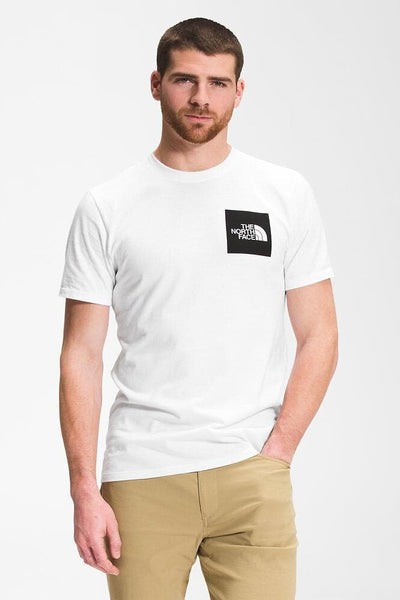 THE NORTH FACE TEES THE NORTH FACE FINE SHORT TEE - WHITE