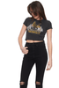 THE PEOPLE VS TOPS TPVS SOARING EAGLE RIB TEE - BLACK