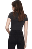 THE PEOPLE VS TOPS TPVS SOARING EAGLE RIB TEE - BLACK