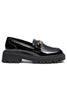 THERAPY SHOES LADIES FOOTWEAR THERAPY EXTRA LOAFER - BLACK PATENT