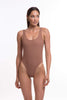 TJ SWIM SWIMWEAR TJ SWIM IMAN ONEPIECE - MOCHA