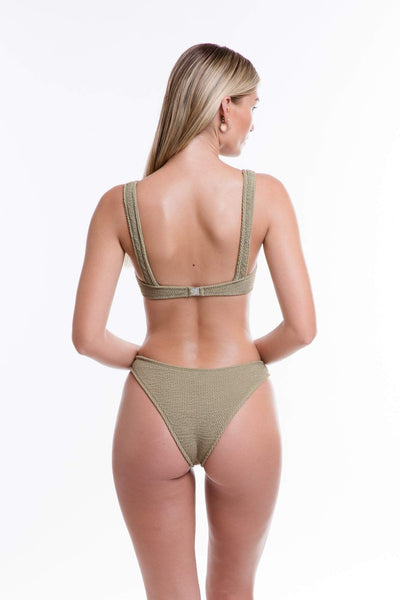 TJ SWIM SWIMWEAR TJ SWIM ISLA BOTTOMS - OLIVE