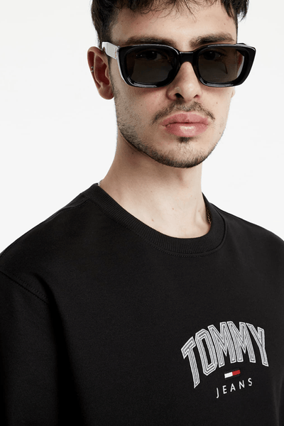 TOMMY JEANS Crew TOMMY JEANS CREW - BLACK