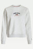 TOMMY JEANS JUMPER TOMMY JEANS TIMELESS SCRIPT LOGO CREW SWEATER - GREY