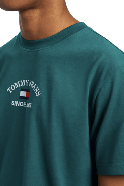 TOMMY JEANS TEES TOMMY JEANS CLASSIC TIMELESS TOMMY TEE - DARK TURF GREEN