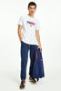 TOMMY JEANS TOPS TOMMY JEANS ESSENTIAL GRAPHIC T-SHIRT - WHITE