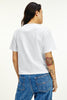 TOMMY JEANS TOPS TOMMY JEANS ORGANIC COTTON CROPPED FIT LOGO T-SHIRT - WHITE
