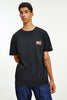 TOMMY JEANS TOPS TOMMY JEANS SIGNATURE BACK LOGO TEE - BLACK