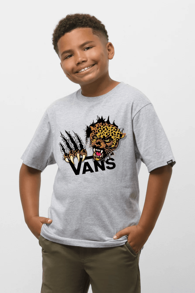 VANS JAGUAR BOYS TEE GREY Pretty Rad Store