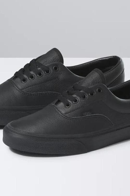 VANS FOOTWEAR VANS ERA - BLACK LEATHER